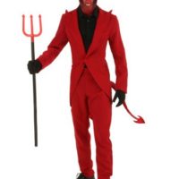 Adult Red Suit Devil Costume