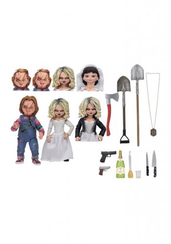 Action Figure 2-Pack Chucky & Tiffany 7" Scale