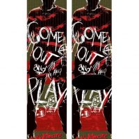 Adult Nightmare on Elm Street Freddy Krueger Sublimated Socks Unisex