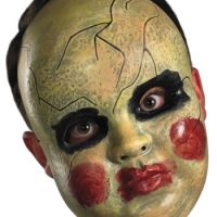 Adult Smeary Doll Face Mask