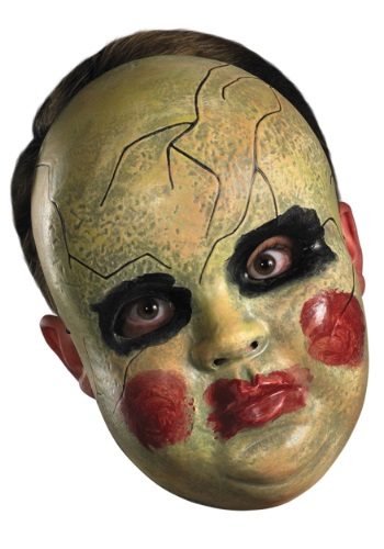 Adult Smeary Doll Face Mask