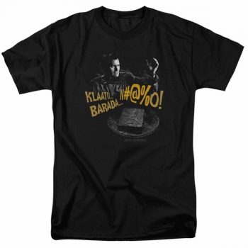 Army Of Darkness Shirt Klaatu...Barada Black T-Shirt