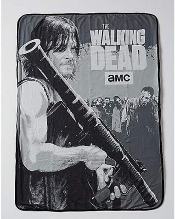 Daryl Fleece Blanket - The Walking Dead