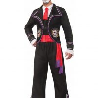 Day of the Dead Macabre Costume for Men