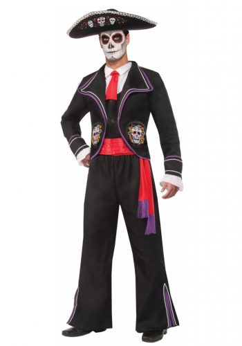 Day of the Dead Macabre Costume for Men