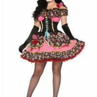 Day of the Dead Senorita Costume for Women