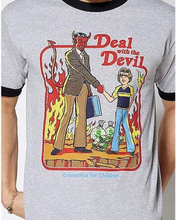 Deal With The Devil T Shirt - Steven Rhodes