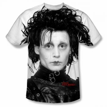 Edward Scissorhands Heads Up Sublimation Shirt