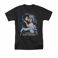 Edward Scissorhands Shirt That Night Adult Black Tee T-Shirt