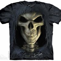 Face Of Death Shirt Tie Dye Adult T-Shirt Tee