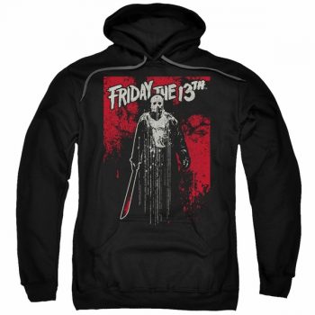 Friday the 13th Hoodie Death Curse Black Sweatshirt Hoody