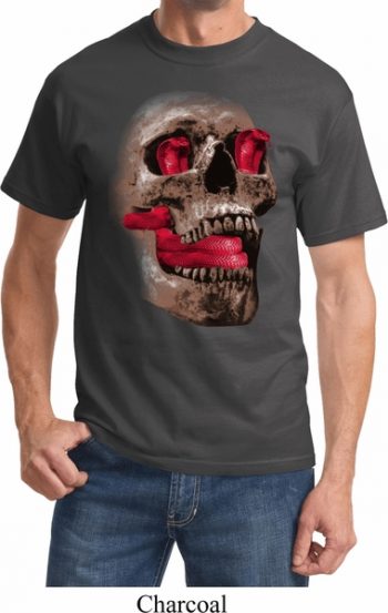 Halloween Cobra Skull Shirt