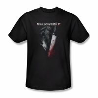 Halloween II Shirt Cold Gaze Adult Black Tee T-Shirt