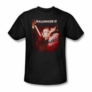 Halloween II Shirt Nightmare Adult Black Tee T-Shirt