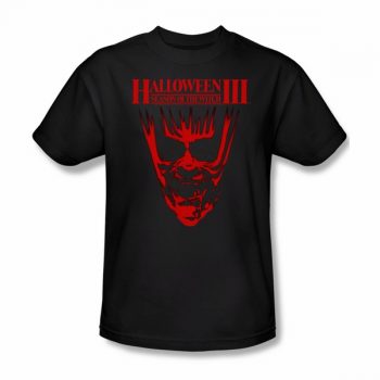 Halloween III Shirt Title Adult Black Tee T-Shirt