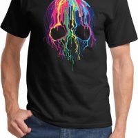 Halloween Melting Skull Shirt