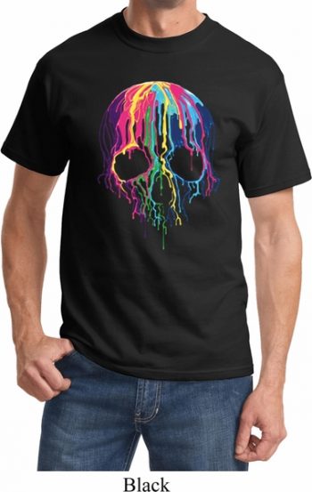 Halloween Melting Skull Shirt