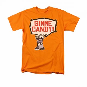 Halloween Shirt Gimme Candy Orange T-Shirt