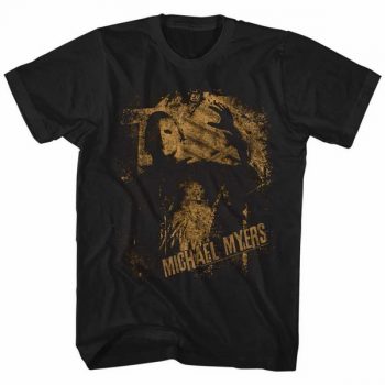 Halloween Shirt Michael Myers Black T-Shirt