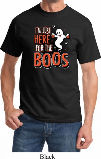 Halloween Tee I'm Here for the Boos T-shirt