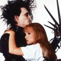 Johnny Depp in Edward Scissorhands 24x36 Poster with Winona Ryder