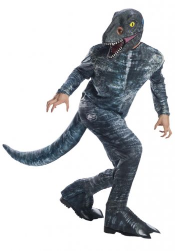 Jurassic World 2 "Blue" Velociraptor Costume for Adults