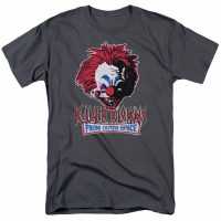 Killer Klowns From Outer Space Shirt Rough Clown Charcoal Tee T-Shirt