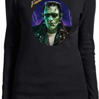 Ladies Frankenstein Tee Frankie Boy Long Sleeve