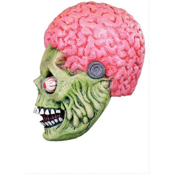 Mars Attacks Drone Martian Full Head Mask