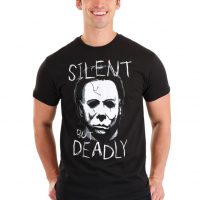 Michael Myers Silent But Deadly Black T-Shirt