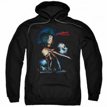 Nightmare On Elm Street Hoodie Poster Black Sweatshirt Hoody