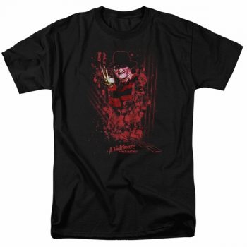 Nightmare On Elm Street Shirt One Two Freddys Coming For You Black T-Shirt