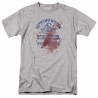 Nightmare On Elm Street Shirt Springwood High Victim Heather Grey T-Shirt