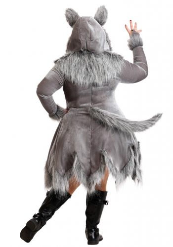 Plus Size Women's Wolf Costume