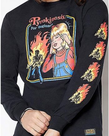 Pyrokinesis For Beginners Long Sleeve T Shirt - Steven Rhodes