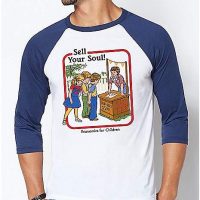 Raglan Sell Your Soul T Shirt - Steven Rhodes