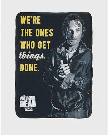 Rick Fleece Blanket - The Walking Dead