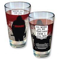 The Shining 16 oz All Work and No Play Pint Glass