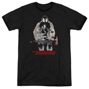 The Shining Come Out Come Out-Adult Ringer-Black