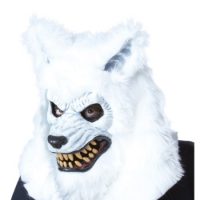 White Werewolf Ani-Motion Mask