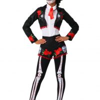 Women's Day of the Dead Mariachi Costume