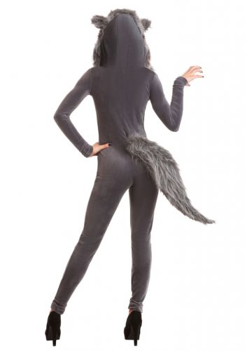 Women's Grey Wolf Costume