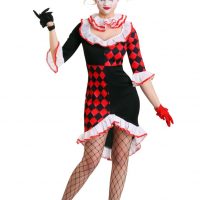 Women's Haute Harlequin Costume