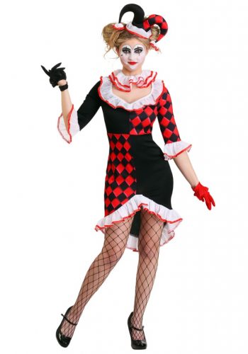 Women's Haute Harlequin Costume