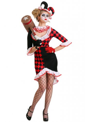 Women's Haute Harlequin Costume