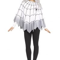 Women's Ombre Spider Web Poncho