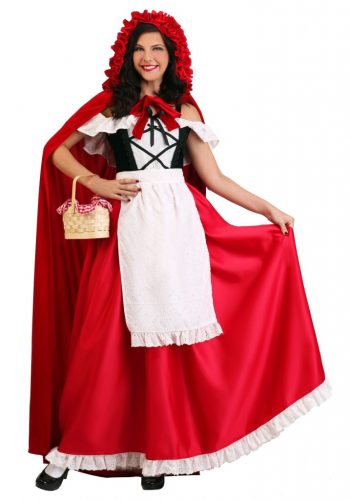 Women's Plus Size Deluxe Red Riding Hood Costume