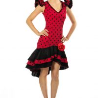 Women's Plus Size Spanish Dancer Costume