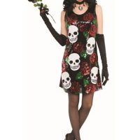 Women's Sequined Day of the Dead Dress