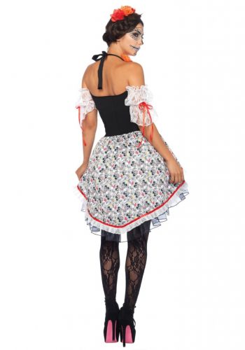 Women's Sugar Skull Senorita Costume